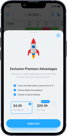 HABIT HOOKED screenshot 1