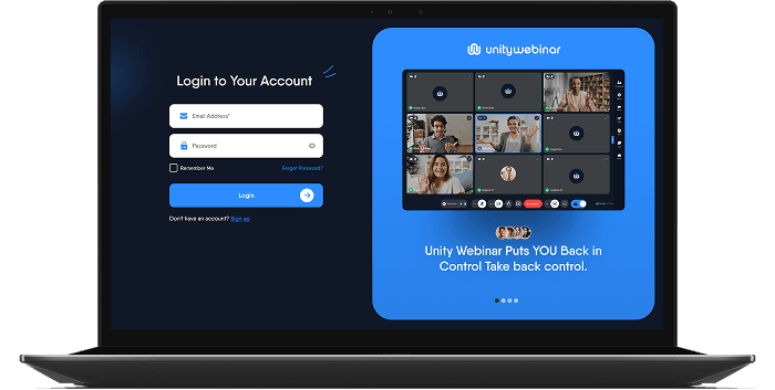 UnityWebinar screenshot 2